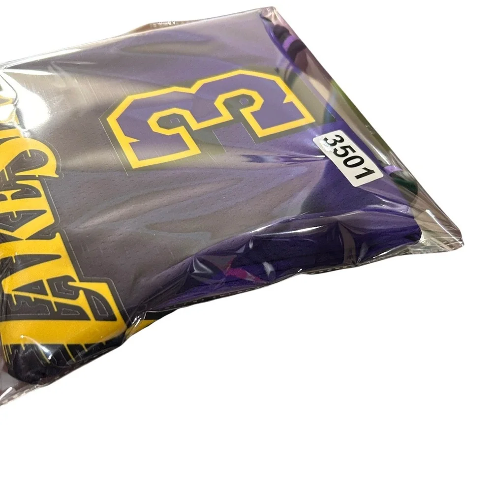 NEW Nike Lakers Anthony Davis‎ Jersey Mens S LakeShow #3 City Edition Swingman